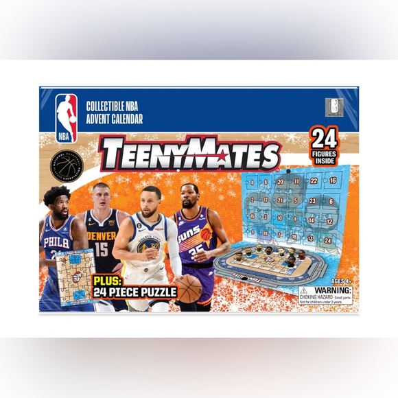 NBA TeenyMates Advent Calendar. NWT in box! - Picture 4 of 7